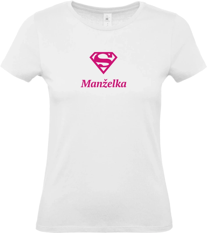 Dámské tričko Super Manželka
