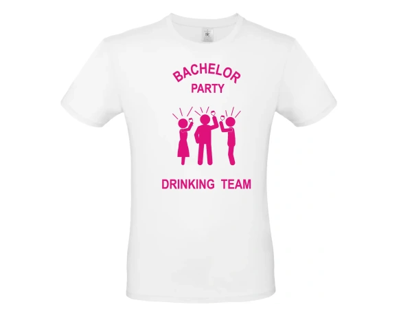 Pánské tričko Bachelor party - Drinking team 2 3