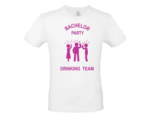 Pánské tričko Bachelor party - Drinking team 2 1