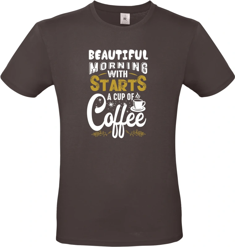 Pánské tričko Starts coffee 2