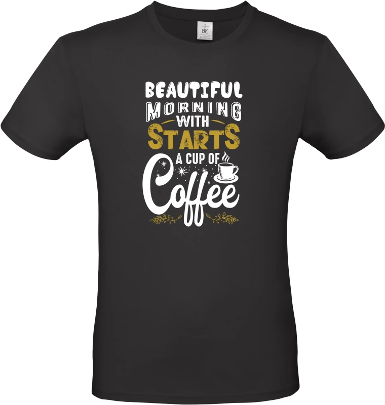 Pánské tričko Starts coffee 1