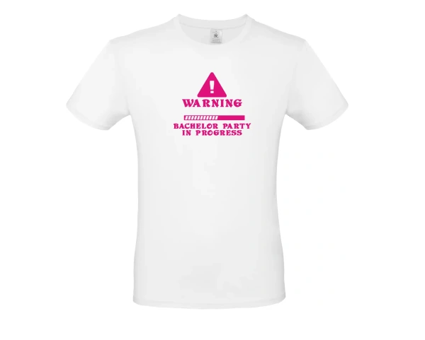 Pánské tričko Warning 3