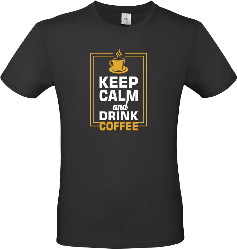 Pánské tričko Keep coffee 1