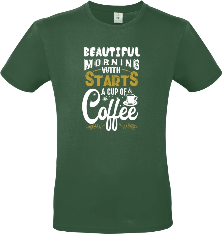 Pánské tričko Starts coffee 3