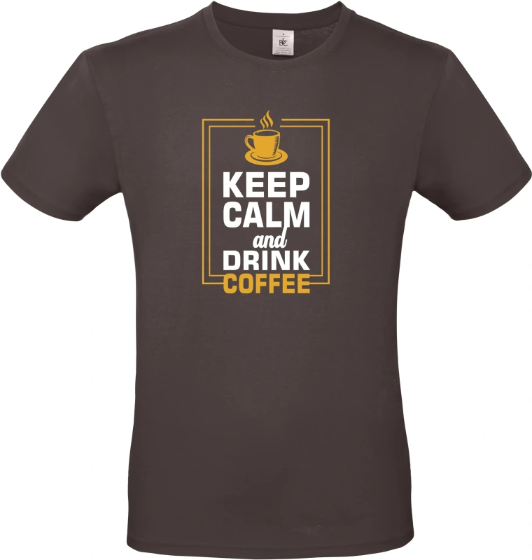 Pánské tričko Keep coffee 2