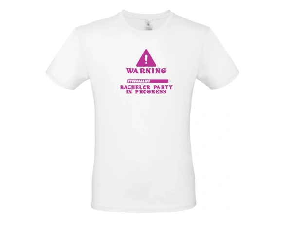 Pánské tričko Warning 1