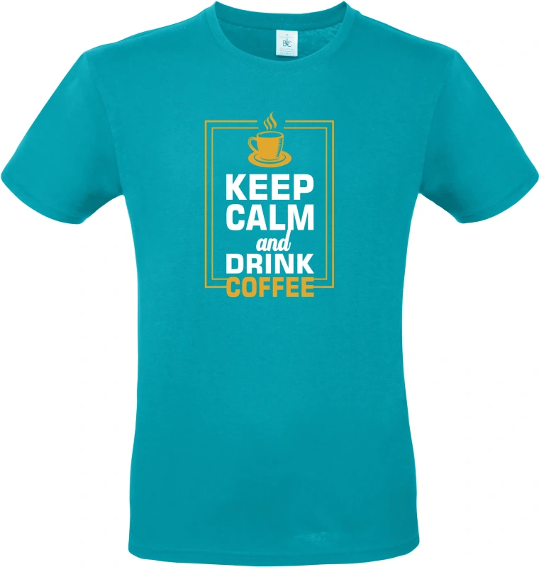 Pánské tričko Keep coffee 5