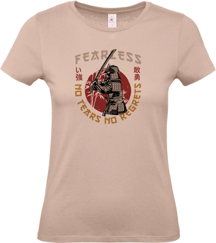 Dámské tričko Fearless samurai 5