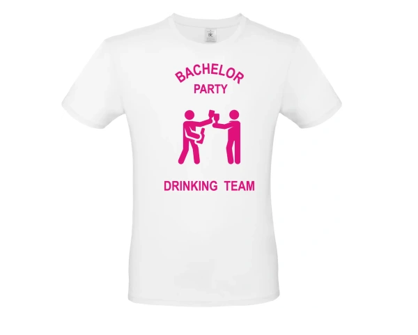 Pánské tričko Bachelor party - Drinking team 1 3