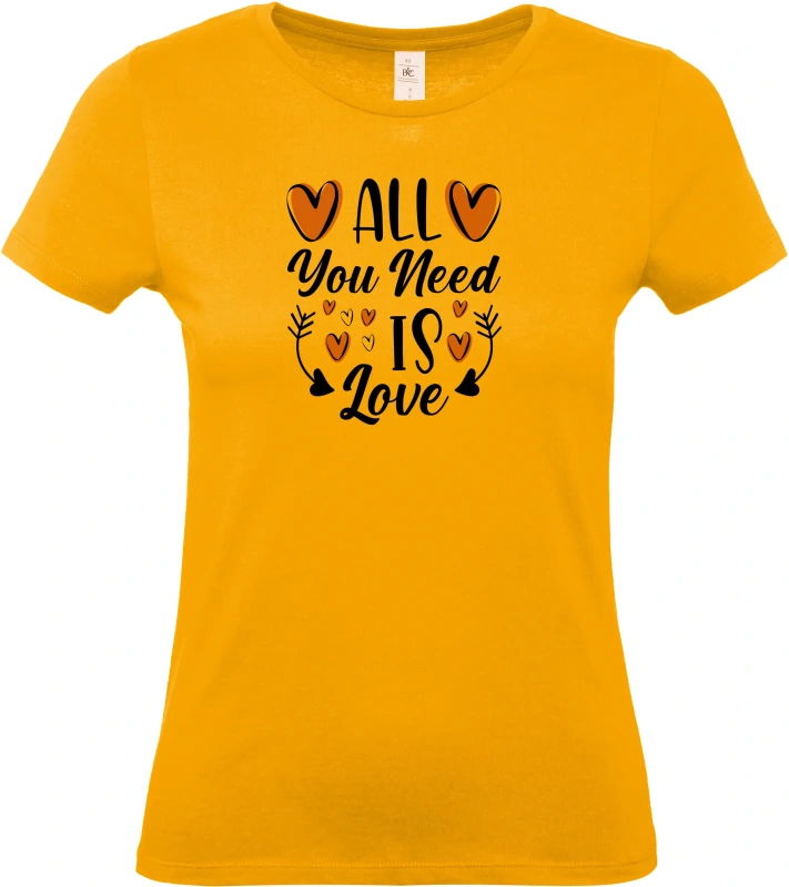 Dámské tričko All You Need Is Love 2