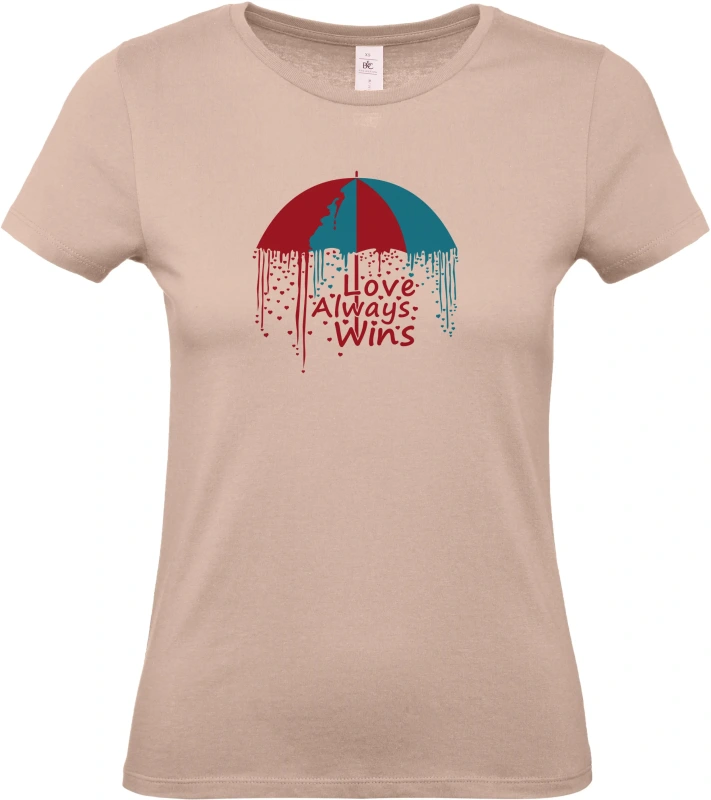 Dámské tričko Love Always Wins 5
