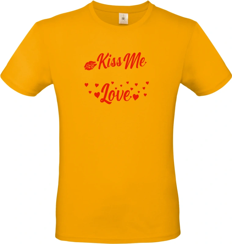 Pánské tričko Kiss Me Love 2