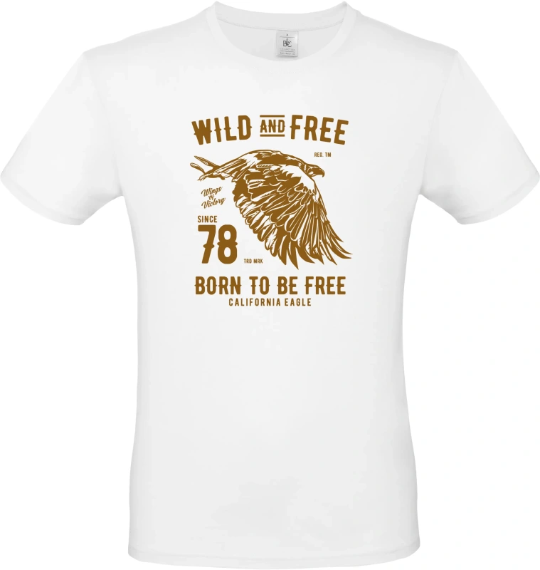 Pánské tričko Wild And Free