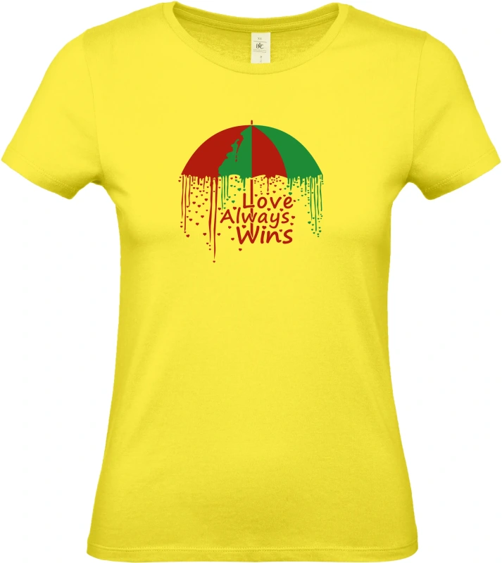 Dámské tričko Love Always Wins 1