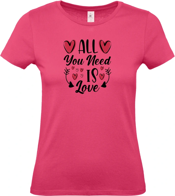 Dámské tričko All You Need Is Love 4