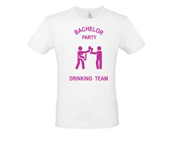 Pánské tričko Bachelor party - Drinking team 1 1