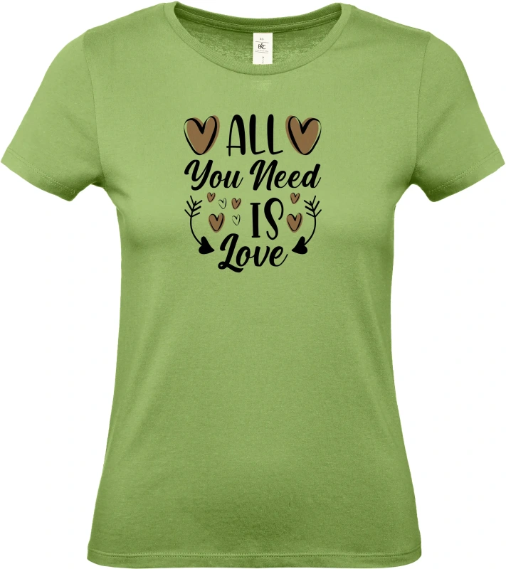 Dámské tričko All You Need Is Love 3