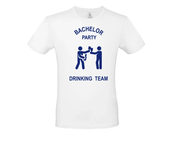 Pánské tričko Bachelor party - Drinking team 1 2