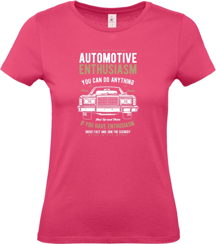 Dámské tričko Automotive Enthusiasm 5