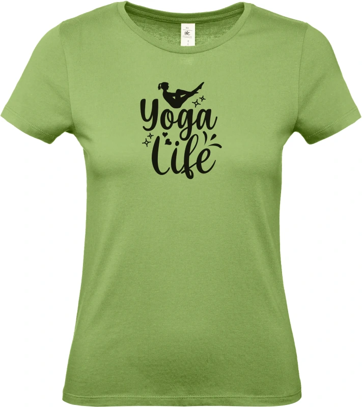 Dámské tričko Yoga Life