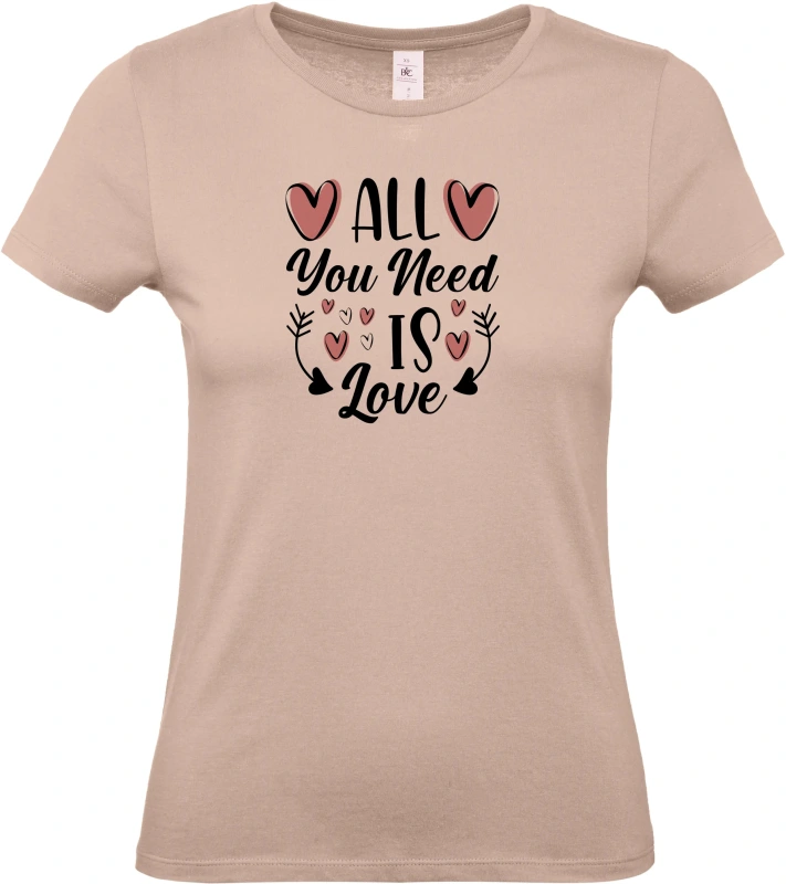 Dámské tričko All You Need Is Love 6