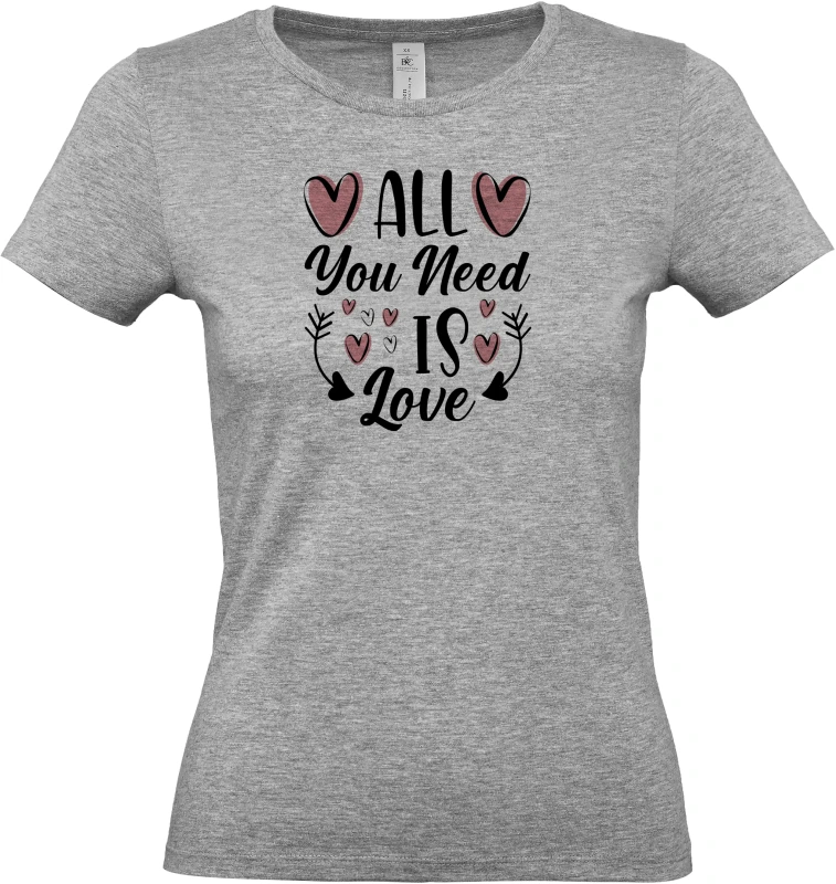 Dámské tričko All You Need Is Love 5