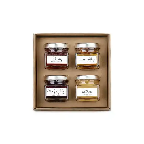 JAM GIFT BOX. Výběr džemů v dárkové krabičce