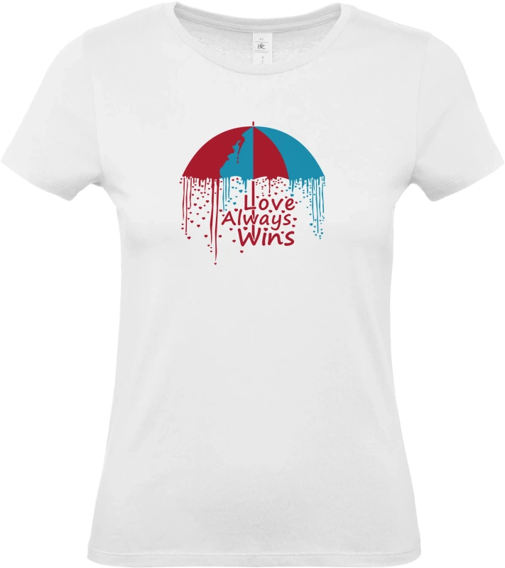 Dámské tričko Love Always Wins