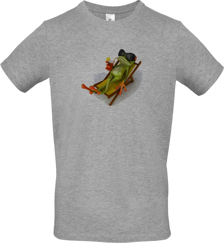 Pánské tričko Žába na prázdninách 2