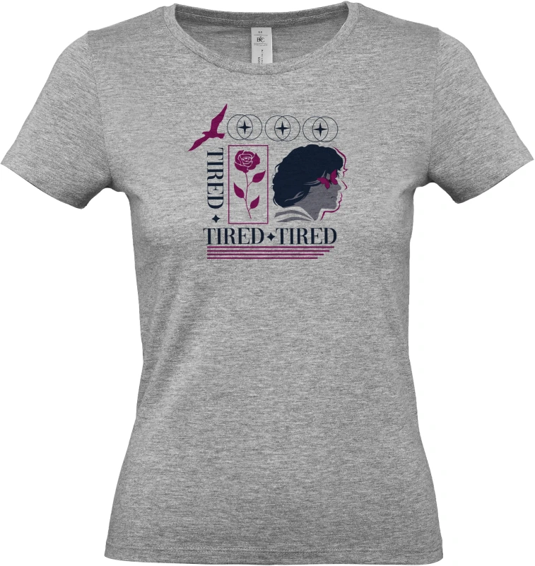 Dámské tričko Tired 4