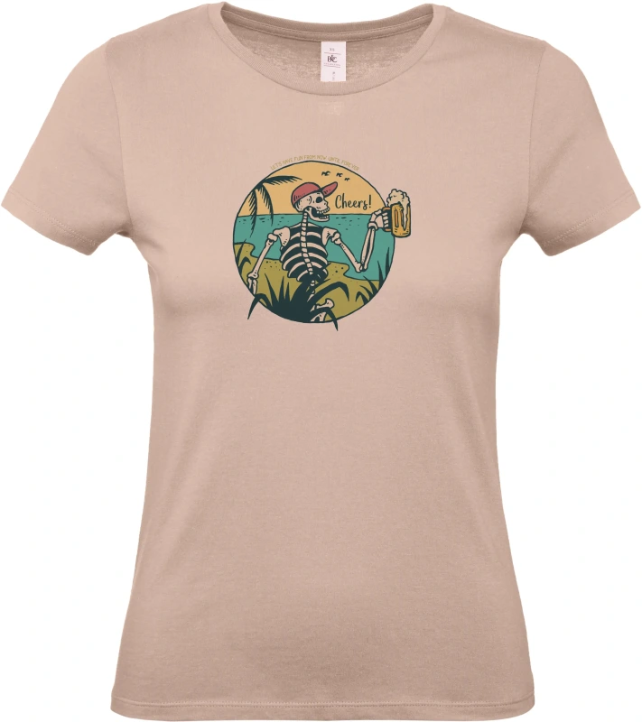 Dámské tričko Cheers Skull 2