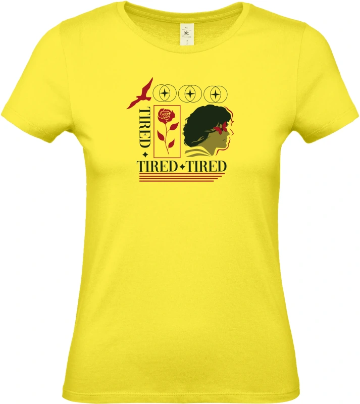 Dámské tričko Tired 1