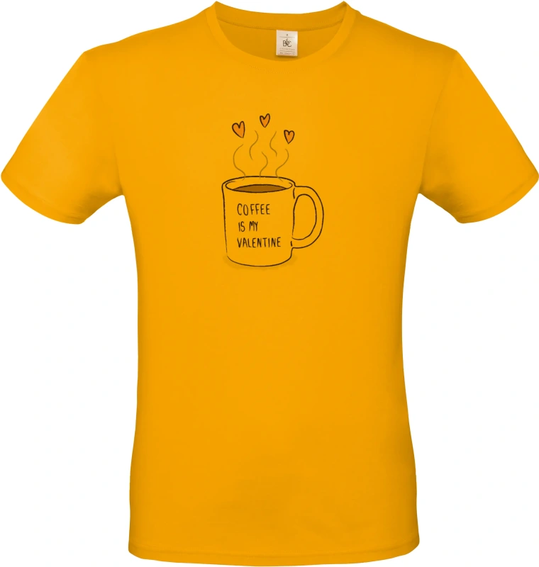 Pánské tričko Coffee Is My Valentine 2