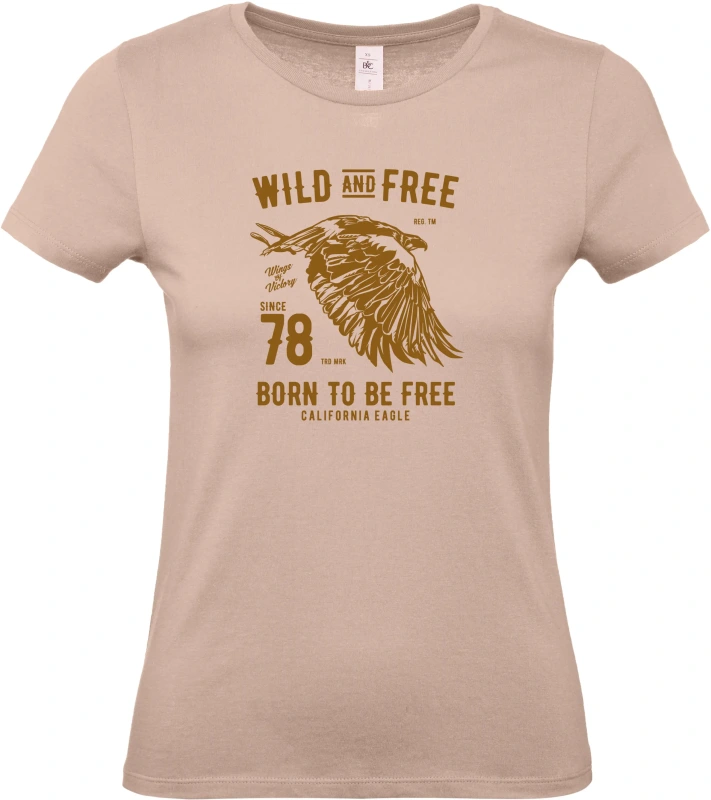 Dámské tričko Wild And Free 2