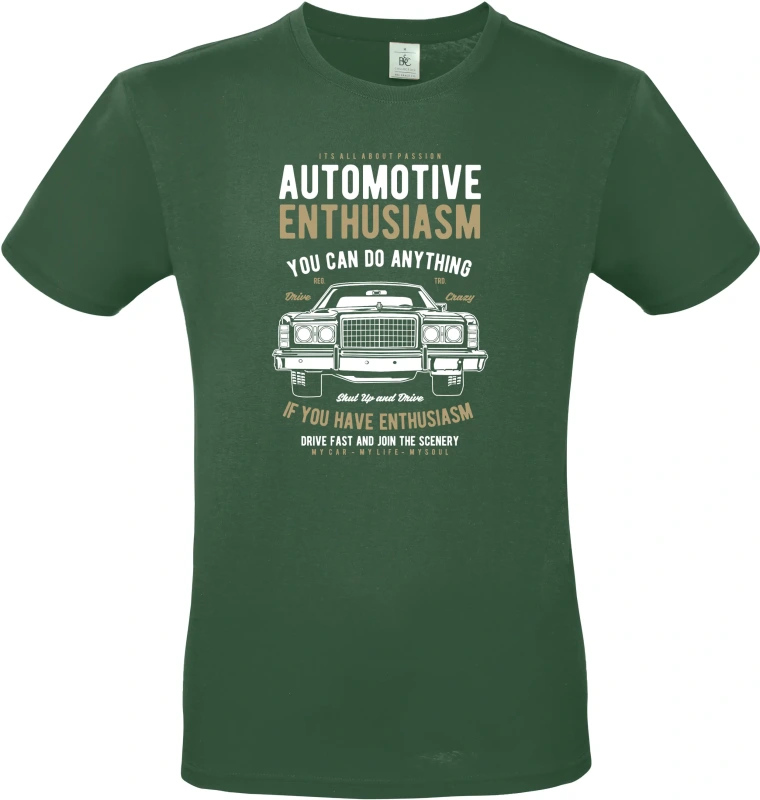 Pánské tričko Automotive Enthusiasm 4