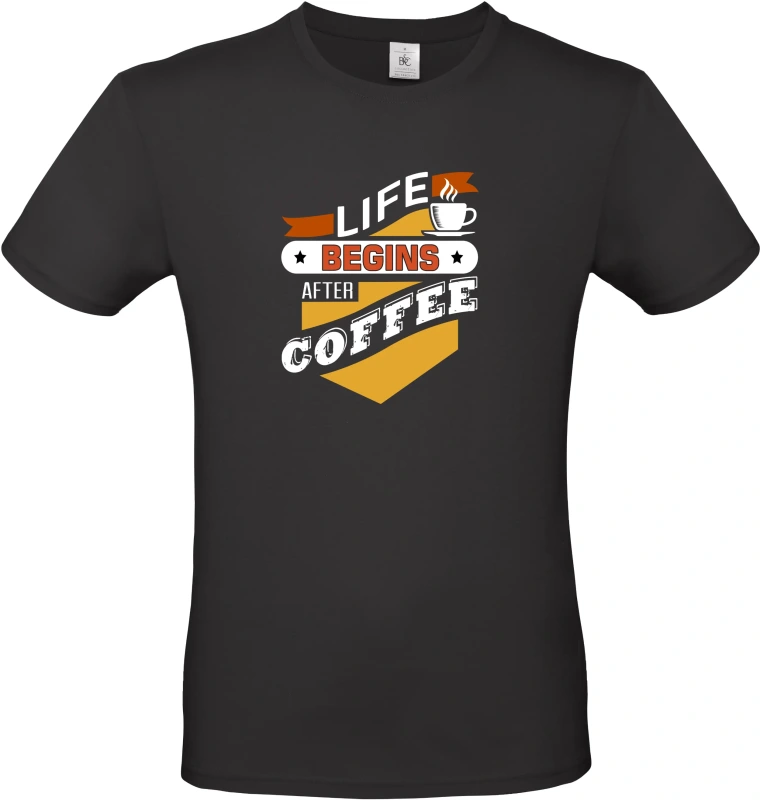 Pánské tričko Begin coffee 1