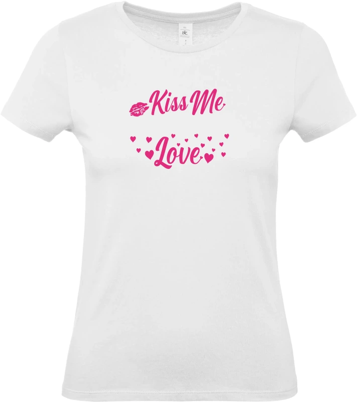 Dámské tričko Kiss Me Love