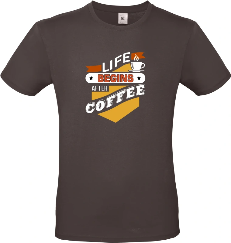 Pánské tričko Begin coffee 2