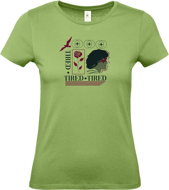 Dámské tričko Tired 3