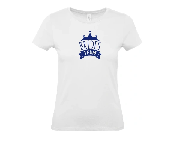 Dámské tričko Brides team s velkou korunou 3