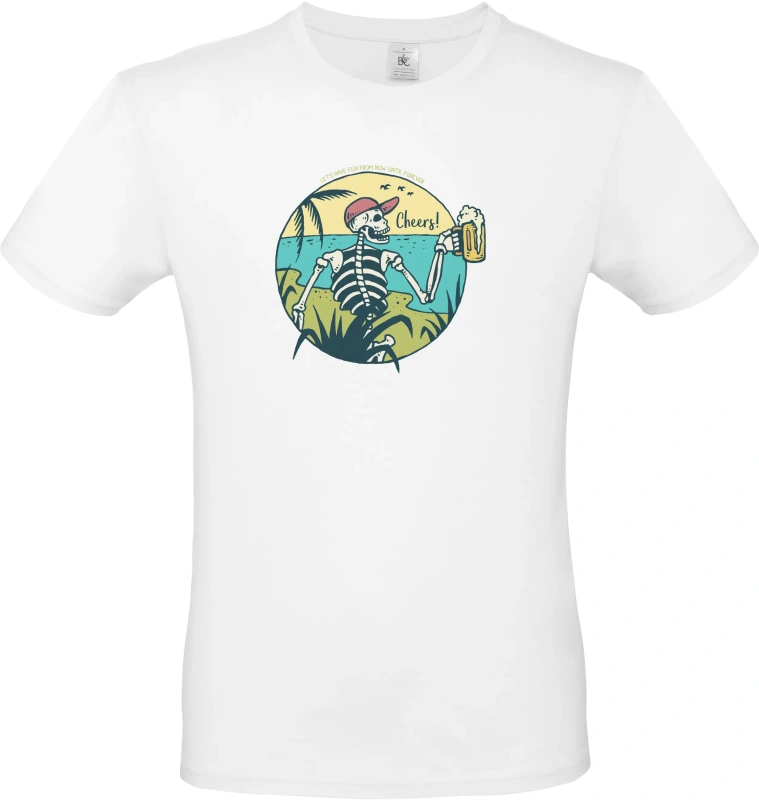 Pánské tričko Cheers Skull