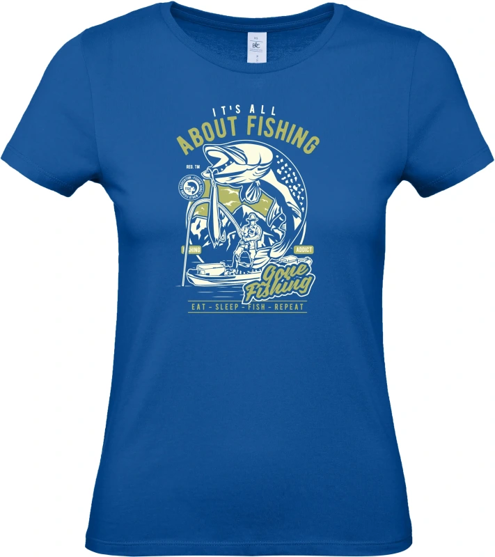 Dámské tričko All About Fishing 3