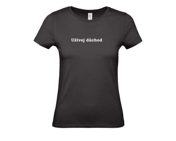 Dámské tričko Užívej důchod 4