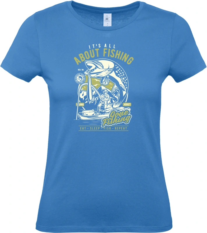 Dámské tričko All About Fishing 1