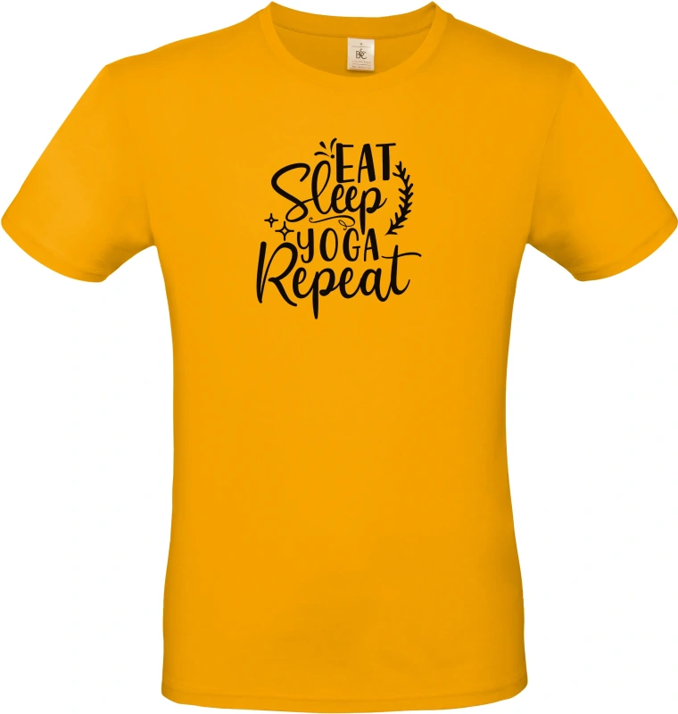 Pánské tričko Eat Sleep Yoga Repeat 2