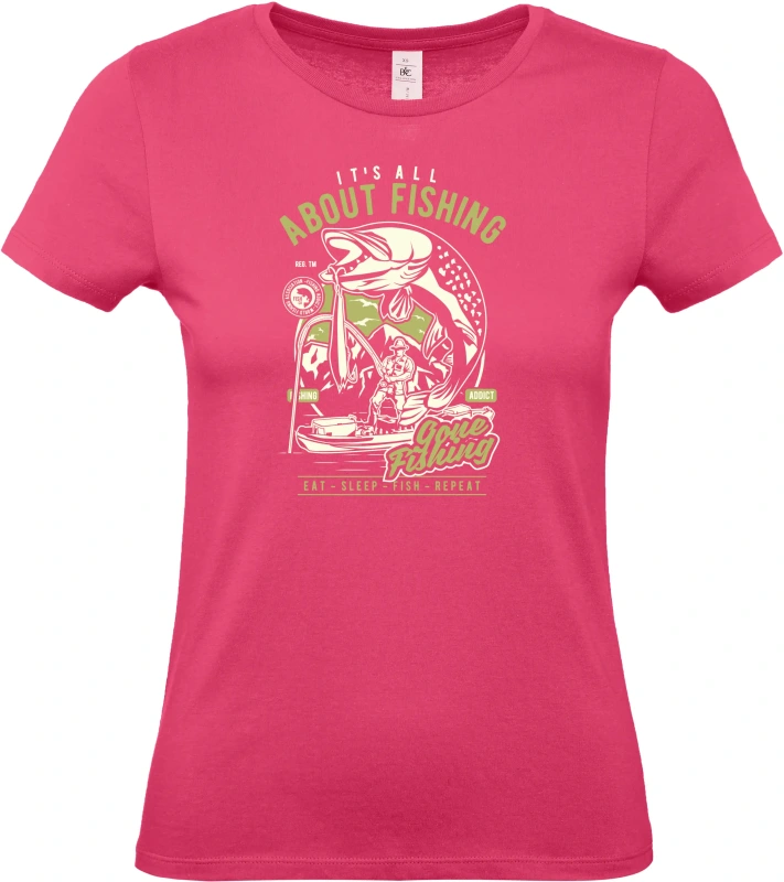 Dámské tričko All About Fishing 6