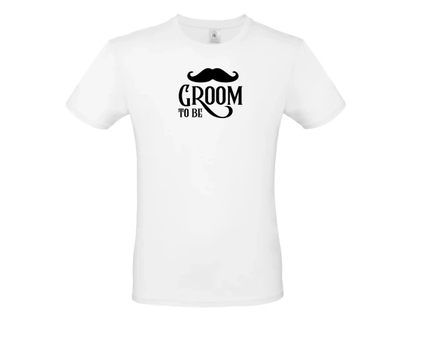 Pánské tričko GROOM TO BE