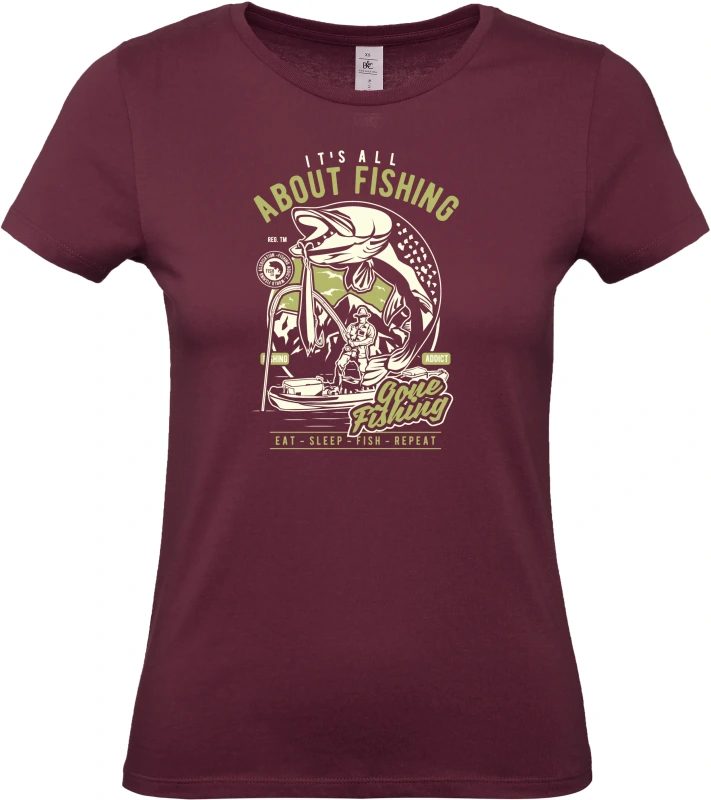 Dámské tričko All About Fishing 8