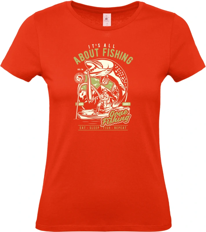 Dámské tričko All About Fishing 5