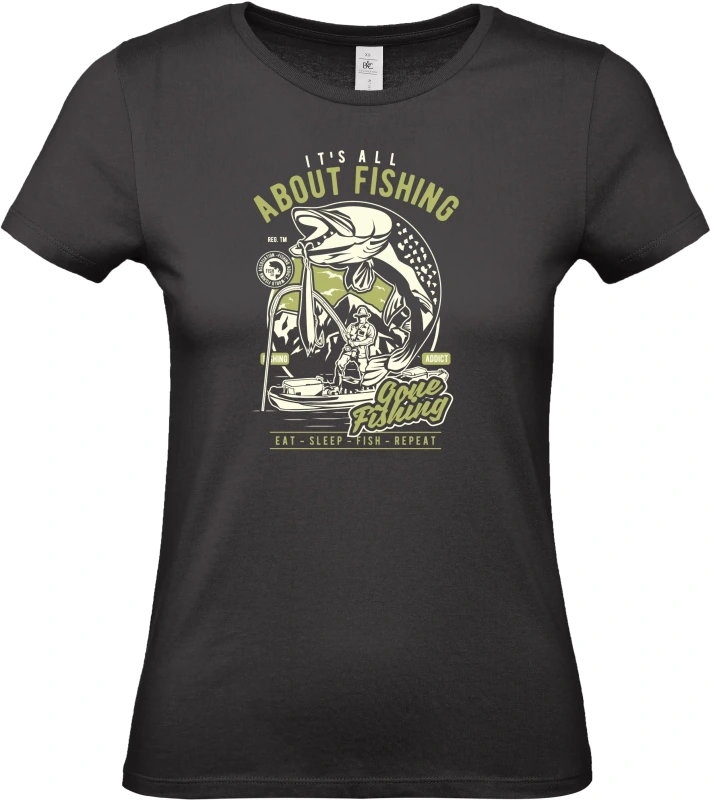 Dámské tričko All About Fishing